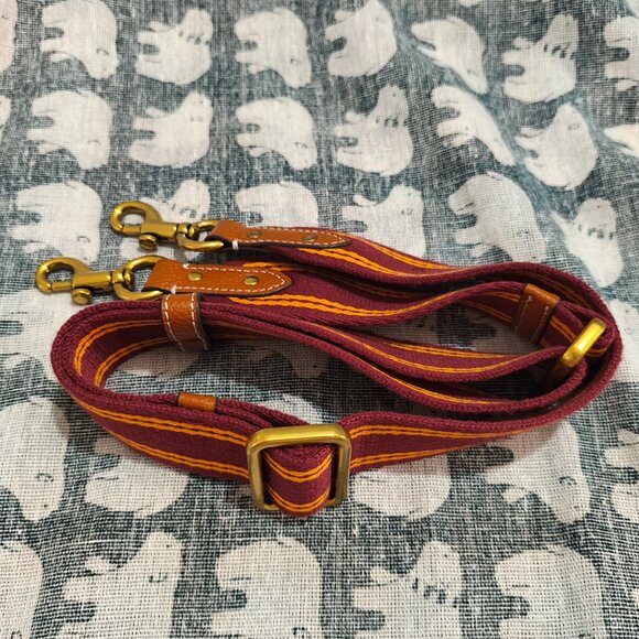 Coach Horse And Carriage Print White And Brown Bag - Picture 10 of 11